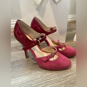 Elegant Pink/Red Women's Heels